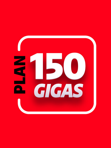 Plan 150 Gigas Plan 150 Gigas
