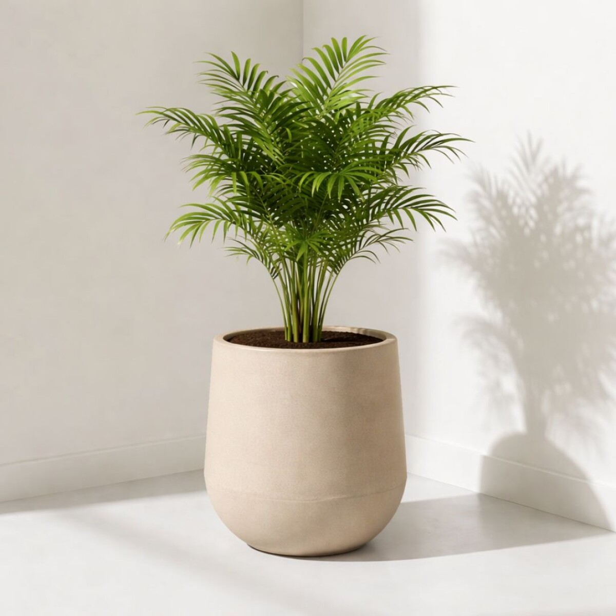 MACETA GOTA DECORATIVA 20 LITROS BEIGE 