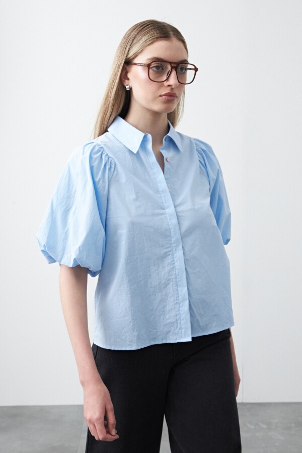 CAMISA PALOMA Celeste