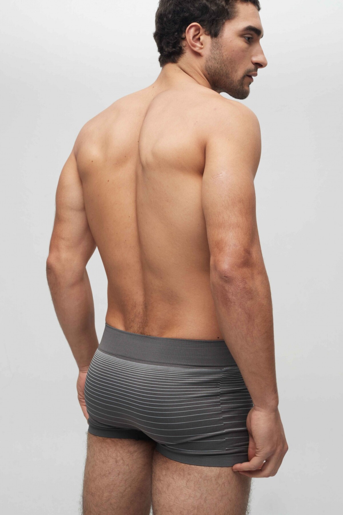 Boxer EGO Elastico Ancho Gris Plomo
