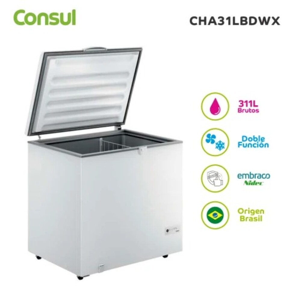 Freezer Consul Horizontal 309 - Cha31lbdwx Freezer Consul Horizontal 309 - Cha31lbdwx