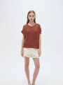 Remera Corvin Canela