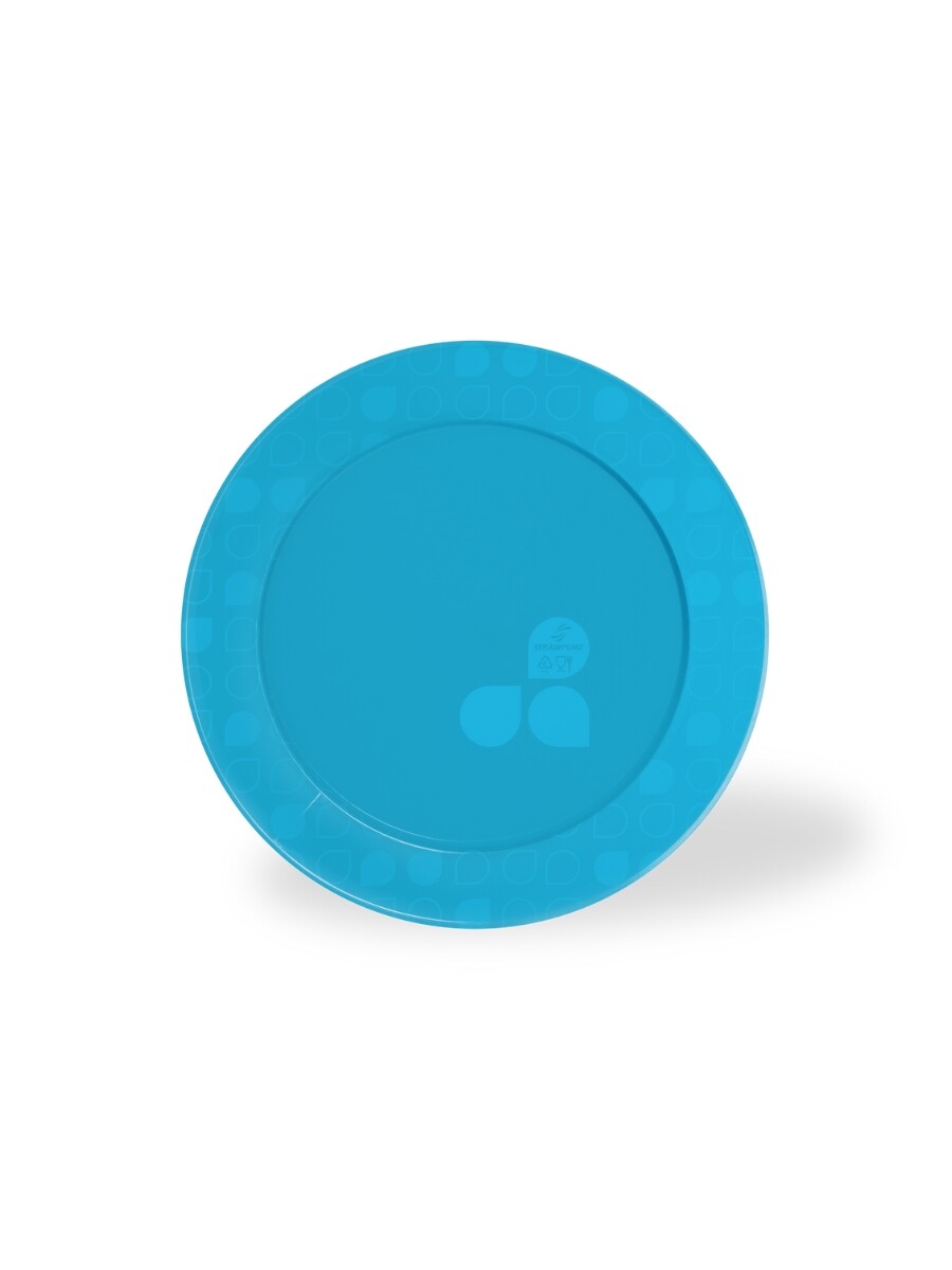 PLATOS REDONDOS 15cm azul