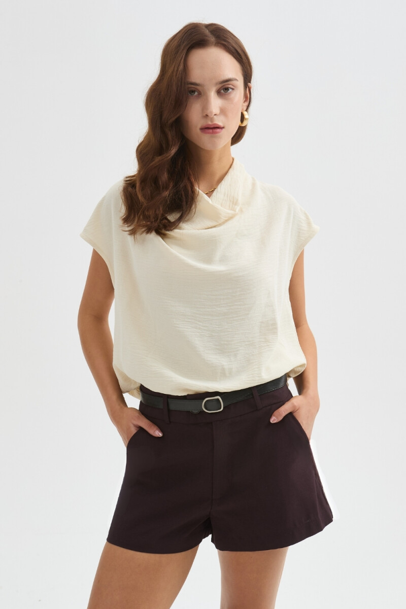Blusa Iloci - Amarillo Palido 
