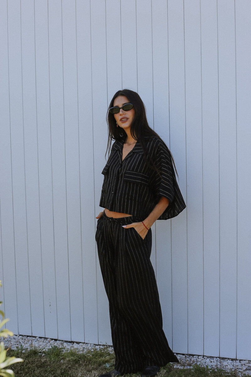 Pantalón Serifos NEGRO