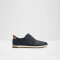 FITZPATRICK OPEN BLACK NAVY SUEDE