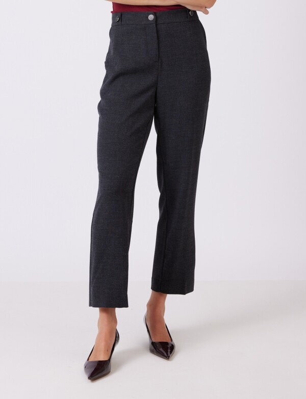 Pantalon Confort Recto GRIS OSCURO