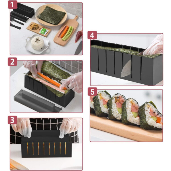 Molde Para Hacer Sushi Facil Varias Formas 11 Piezas Molde Para Hacer Sushi Facil Varias Formas 11 Piezas