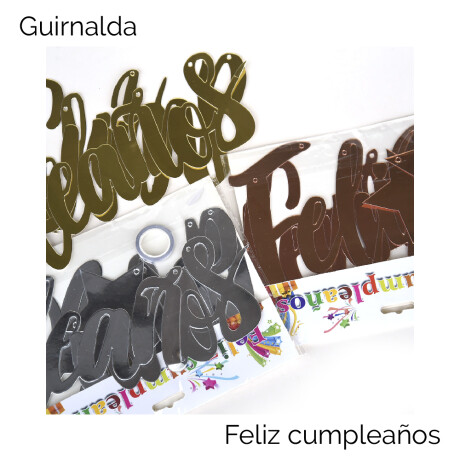 Guirnalda Cotillon Feliz Cumpleaños Guirnalda Cotillon Feliz Cumpleaños