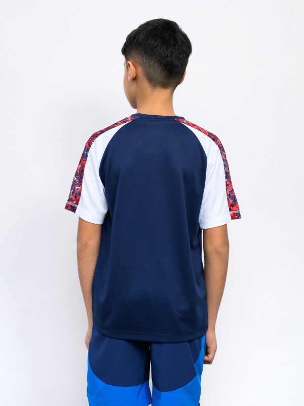 REMERA PRO TRAINING ACTIVE Nacional Junior Azul Marino