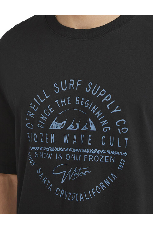 Remera O'Neill Chest Print - Negro Remera O'Neill Chest Print - Negro