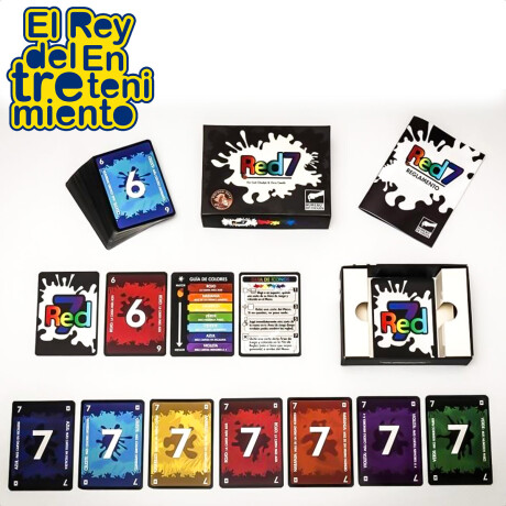 Juego De Mesa Cartas Red7 Buró Para Toda La Familia Juego De Mesa Cartas Red7 Buró Para Toda La Familia