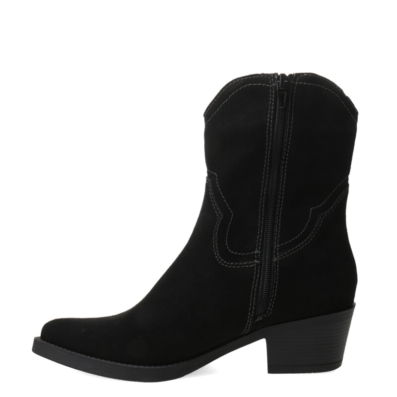 Botas de Mujer Miss Carol Aret Texana Negro