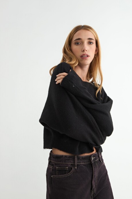 SWEATER CALA NEGRO