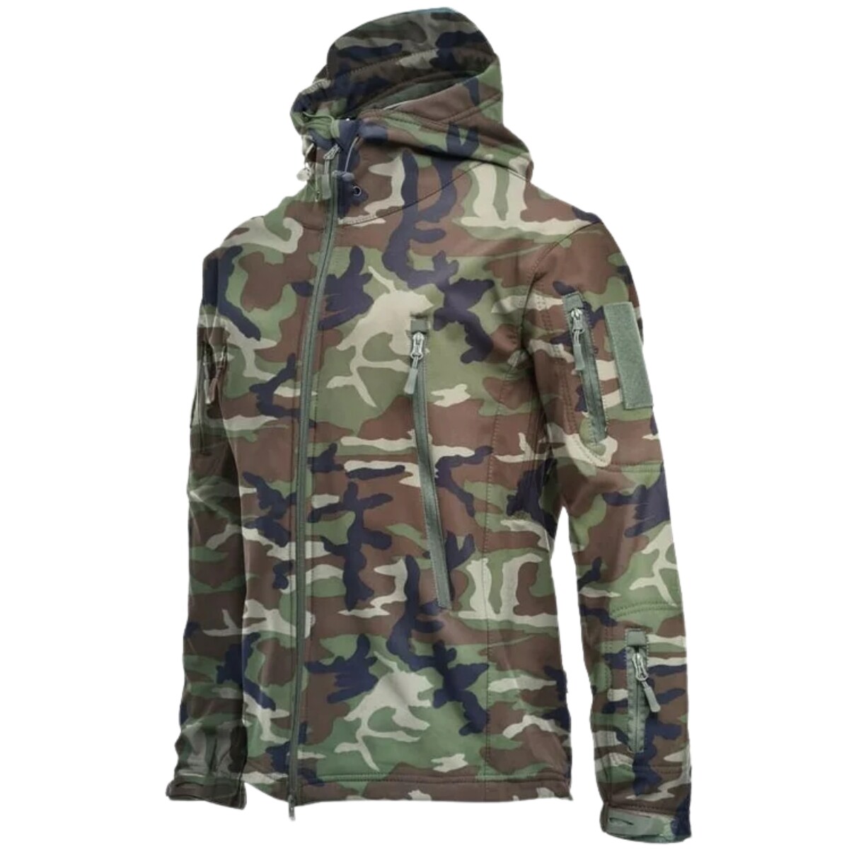 Campera táctica en neopreno SPECIAL OPS - Woodland 