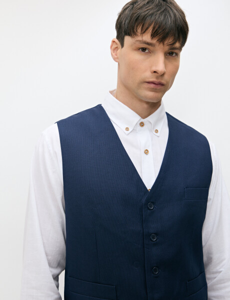 470476 CHALECO VESTIR HARRINGTON SELECT Azul