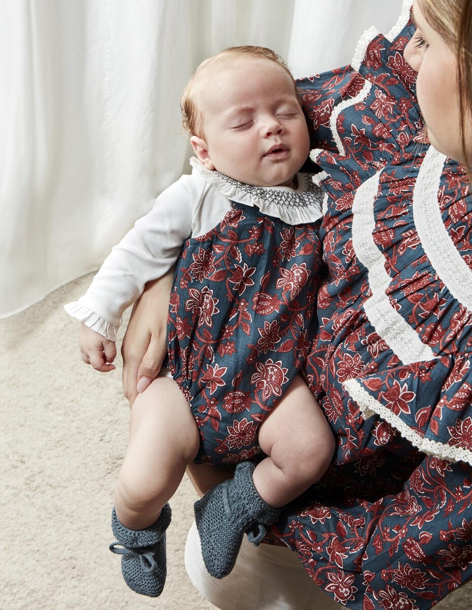 Ranita Estampado - Petroleo 