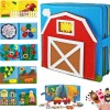 Juego Libro Sensorial De Texturas Granja Fieltro Montessori Juego Libro Sensorial De Texturas Granja Fieltro Montessori