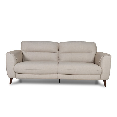 Sofá Valentino - Tela Rústica - 3 cuerpos AM-4871 (Beige)