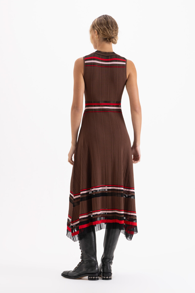 VESTIDO JAPON Chocolate