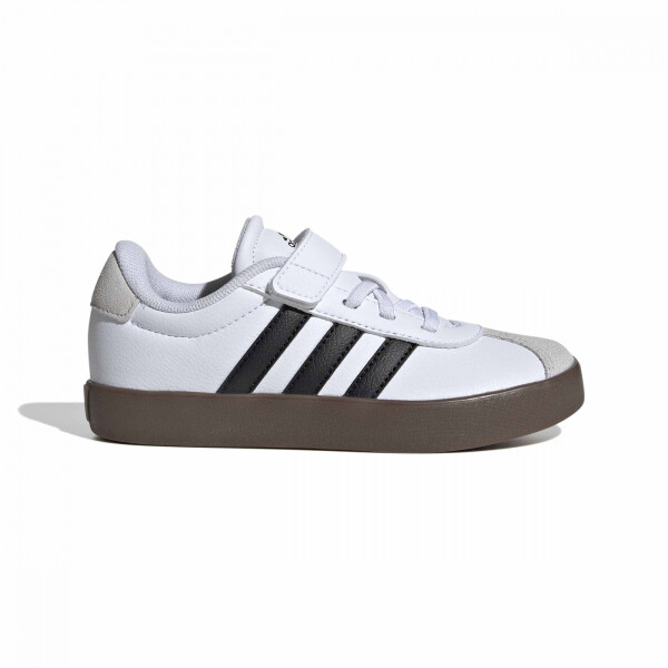 Championes Adidas VL COURT 3.0 EL C niños ID9155 Blanco-negro