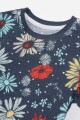 Remera margaritas AZUL MARINO