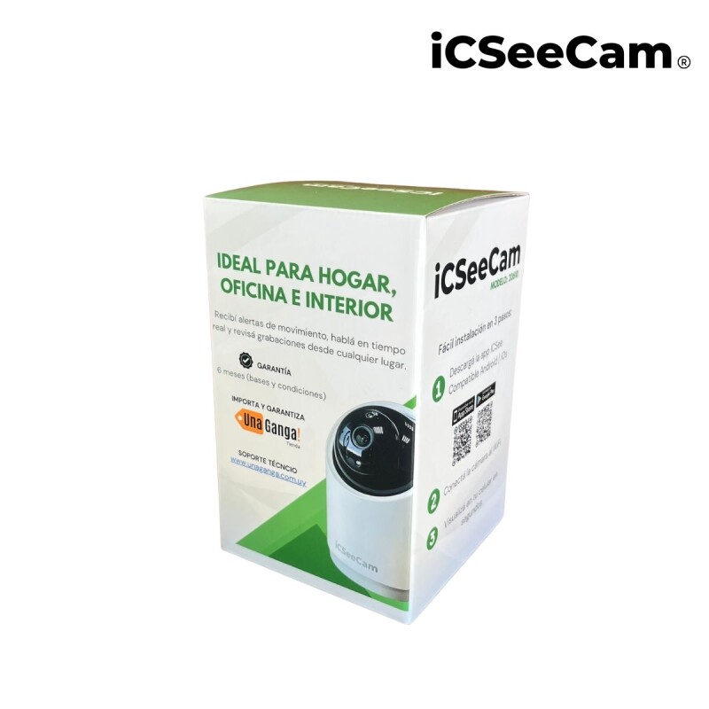 Cámara Seguridad Interior Wifi Vision Nocturna Icseecam Cámara Seguridad Interior Wifi Vision Nocturna Icseecam