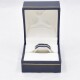 Anillo En Oro 18K Blanco Y Zafiros. Anillo En Oro 18K Blanco Y Zafiros.
