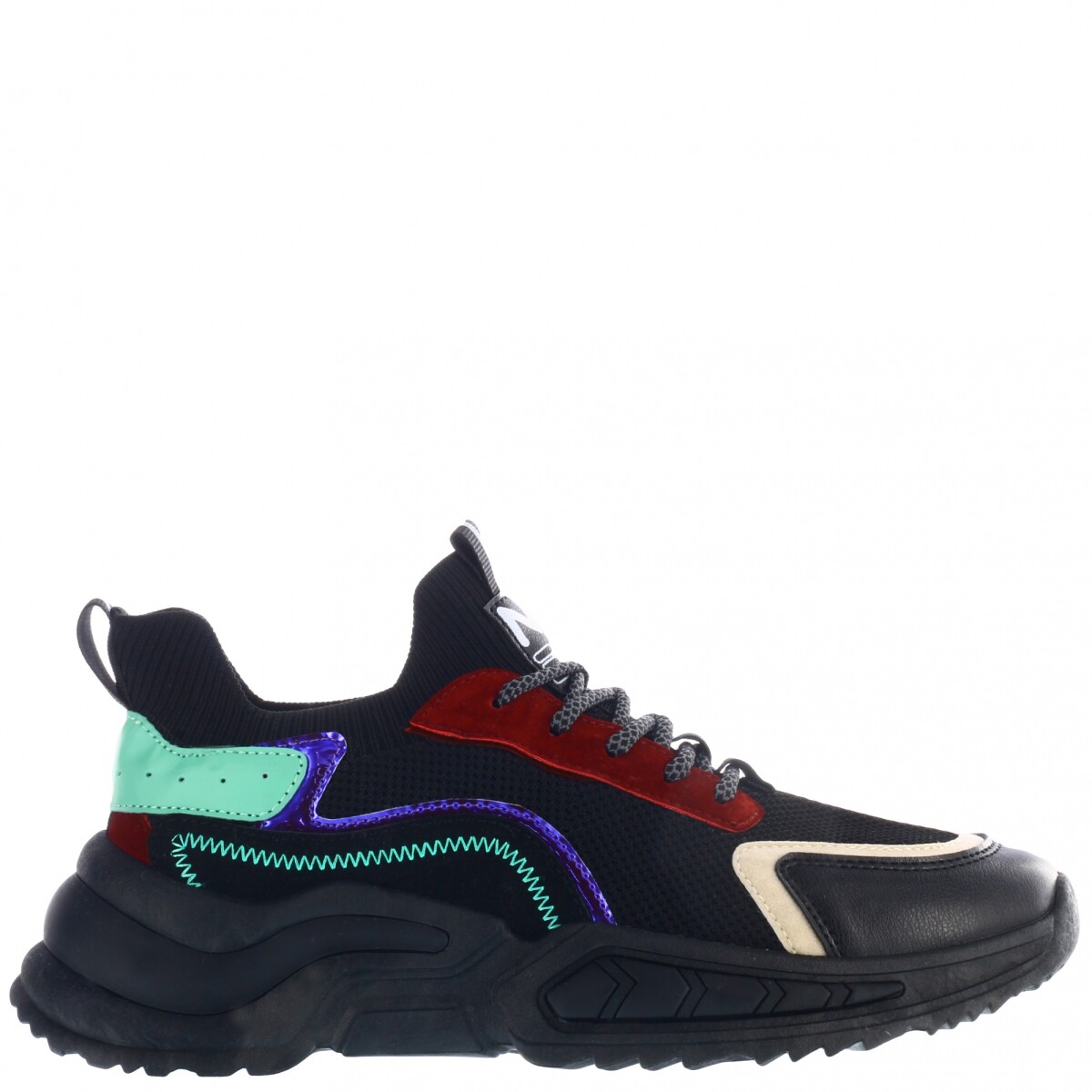Championes de Hombre N+ GOAL acordonado - Negro 