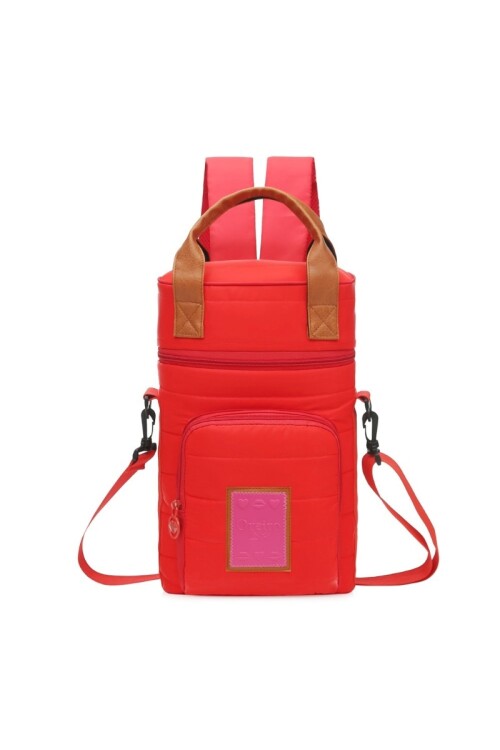 Mochila matera Las Oreiro Rojo