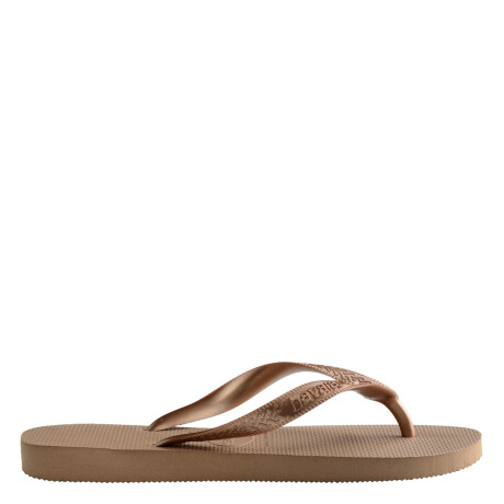 Sandalias de Mujer Havaianas Top Tiras Rosa - Dorado