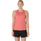 Singlets Running Asics Silver Tank Mujer Dark Pink Clay