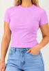 Remera Básica Violeta