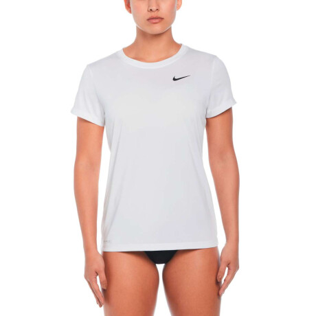 Remera Nike Short Sleeve Hydrogu De Niña Blanco