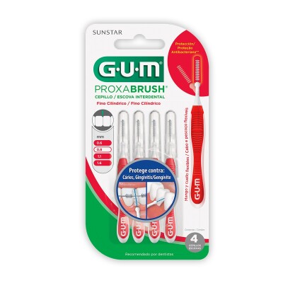 Cepillo De Dientes G.u.m Interdental 0.8 1314 4 Uds Cepillo De Dientes G.u.m Interdental 0.8 1314 4 Uds