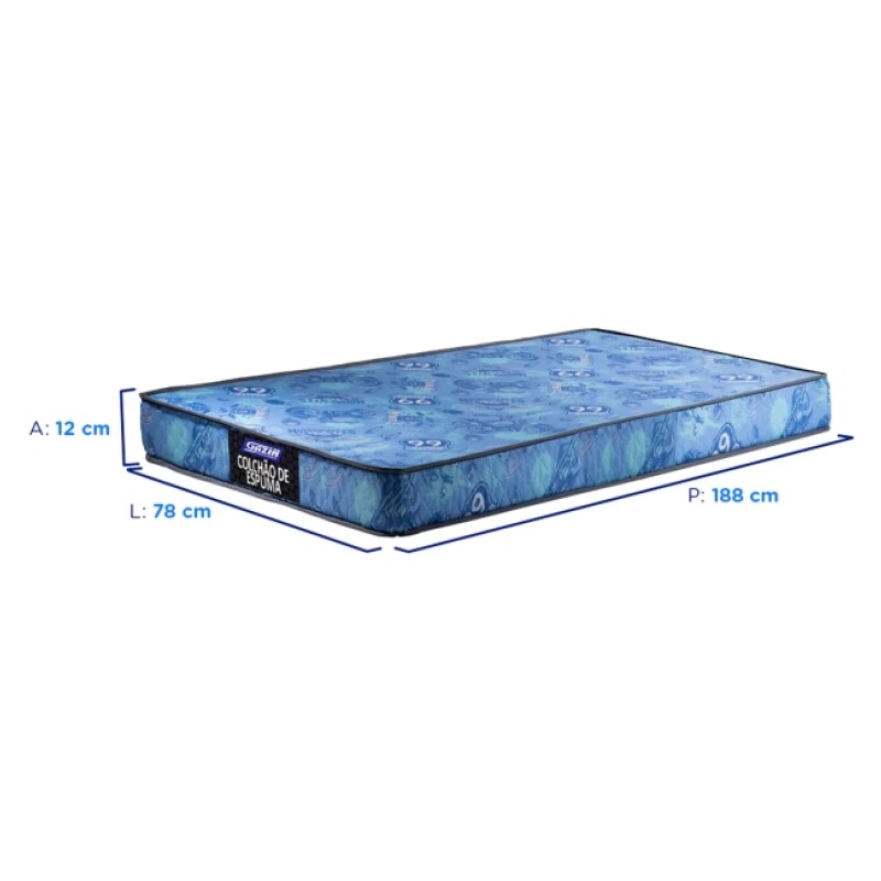 Colchon Supreme Gazim 78 X 1.88 Colchon Supreme Gazim 78 X 1.88