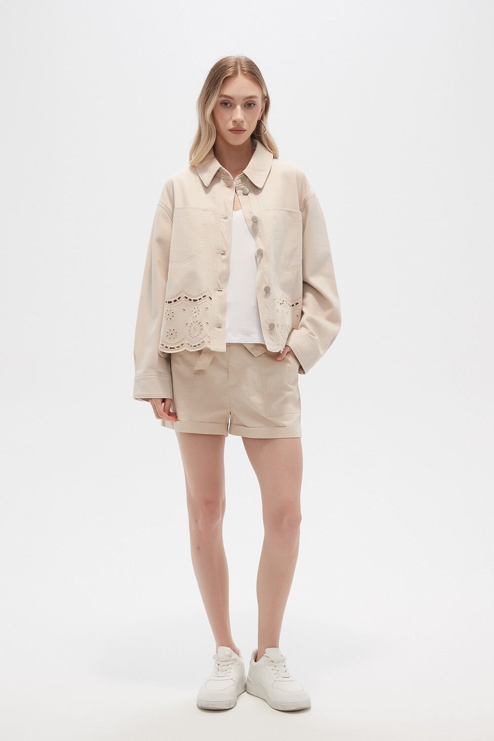 Sobrecamisa Voro Crema