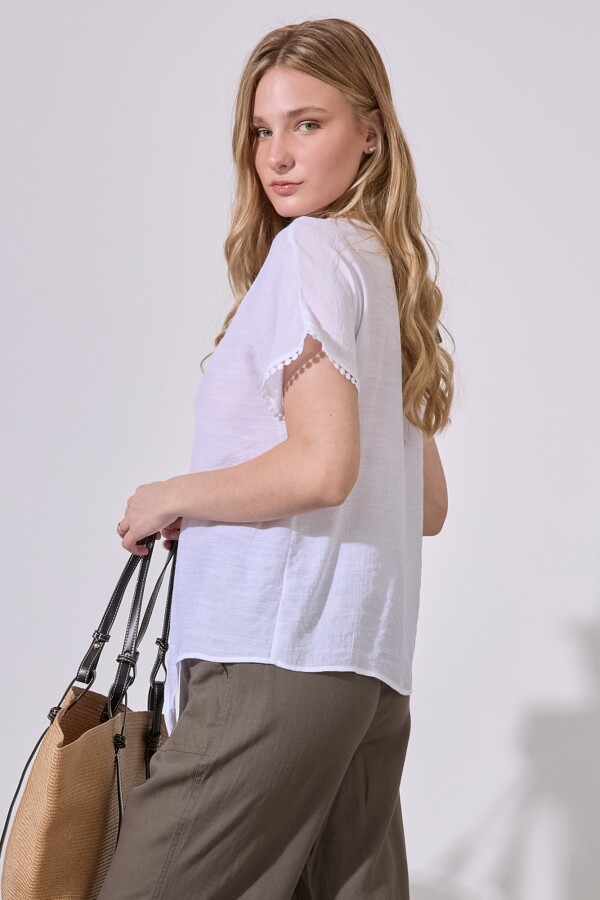 Blusa Broderie BLANCO