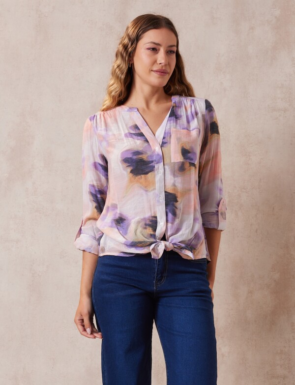 Blusa Spring MULTI/ROSA