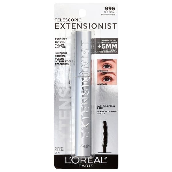 Máscara de Pestañas Telescopic Extensionist 996 Black Brown - L'Oréal Máscara de Pestañas Telescopic Extensionist 996 Black Brown - L'Oréal
