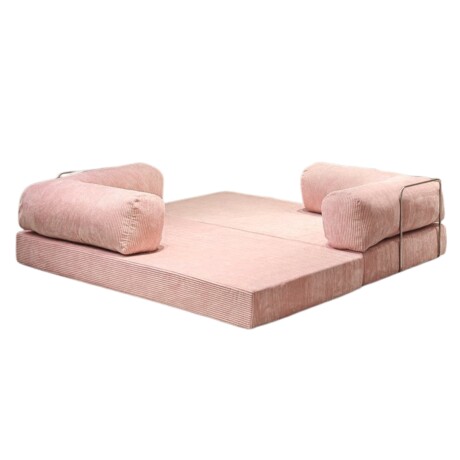 Sillón Cama 2 Cuerpos CloudNest Rosa