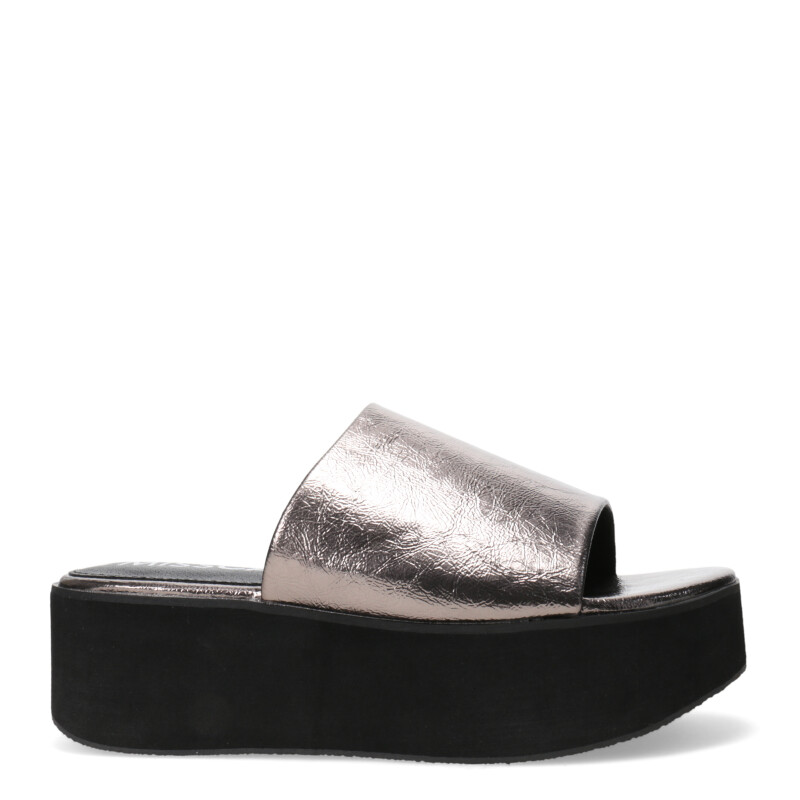 Sandalia de Mujer Miss Carol Trunk Plateado