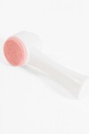 Cepillo de limpieza facial rosa