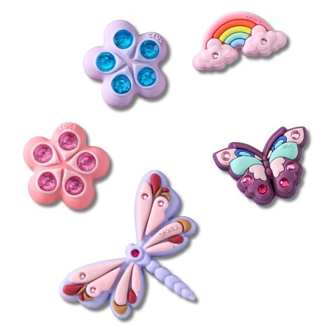 Jibbitz Magical Garden Bug 5 Pack Multicolor