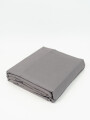 Sábanas 2 Plazas Queen 200 Hilos Gris Oscuro
