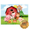 Lámina Animales de la Granja Molino Rect.