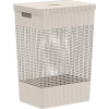 Organizador Alto l Tapa Plástico Beige
