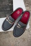 Mocasin mule Brezza Azul