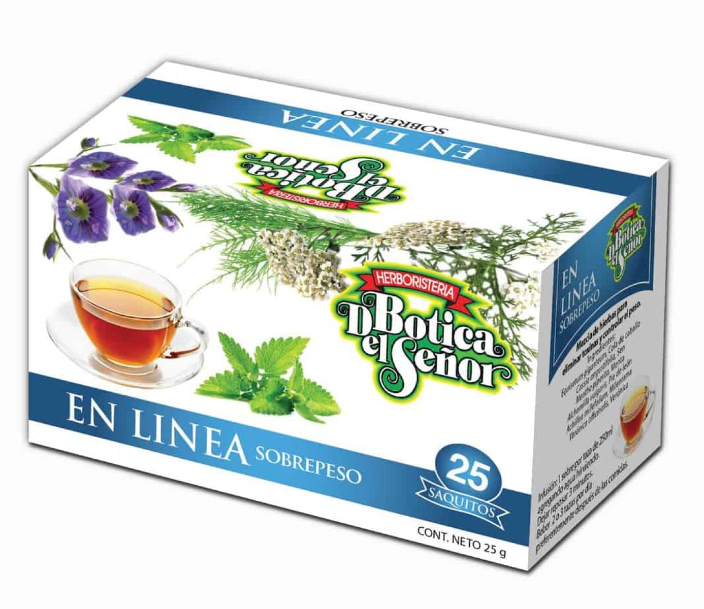 Té En Línea Botica del Señor 25 Saquitos 