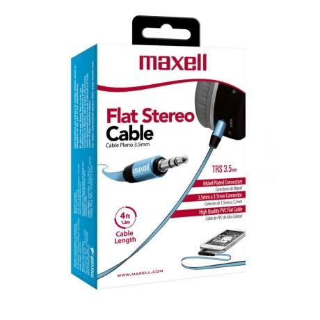 Cable Maxell Audio 3.5 Blue 001
